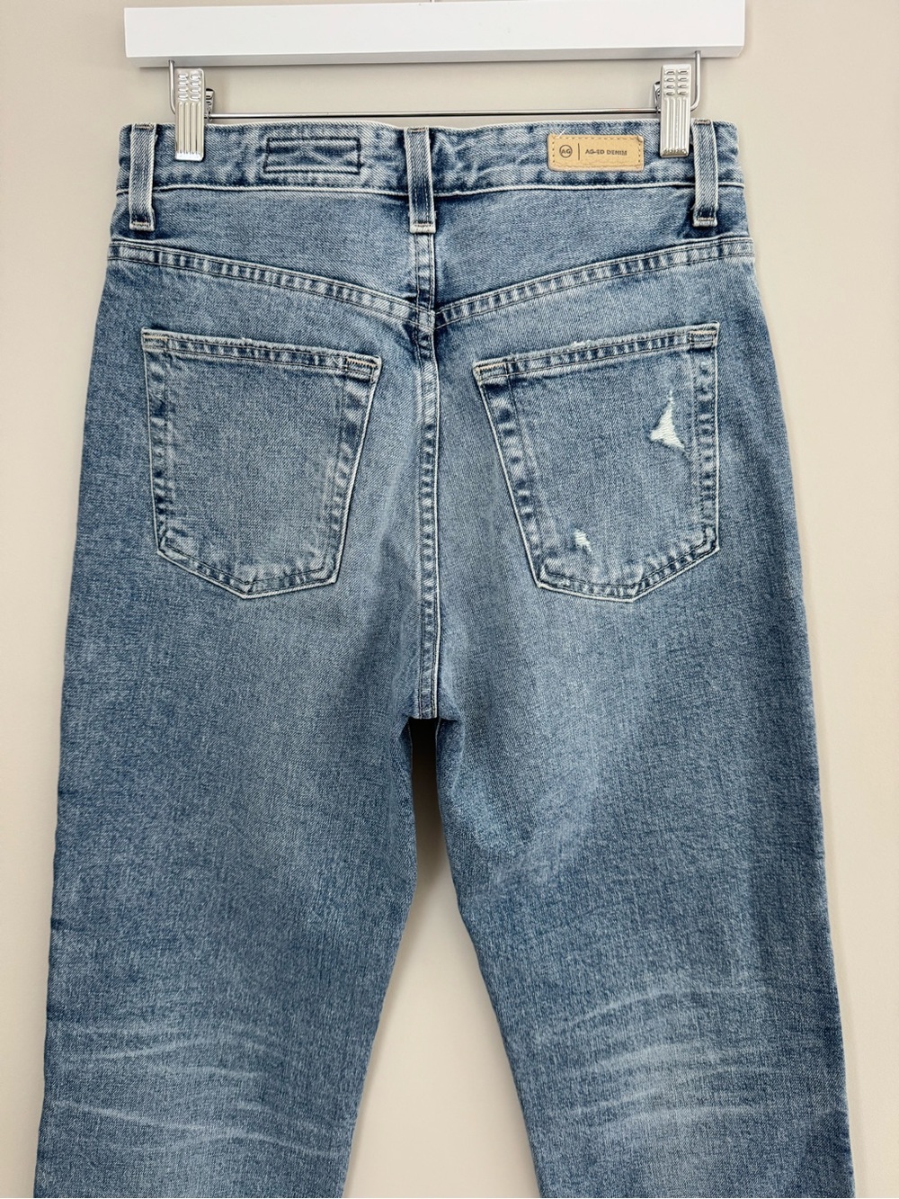 AG Contour 360 Alexxis Straight Released Leg Jeans 27R - Picture 10 of 16